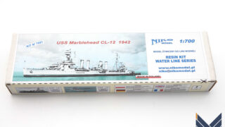 NIKOモデル　1/700　アメリカ海軍軽巡洋艦オマハ級　マーブルヘッド　レジンキット　キット紹介