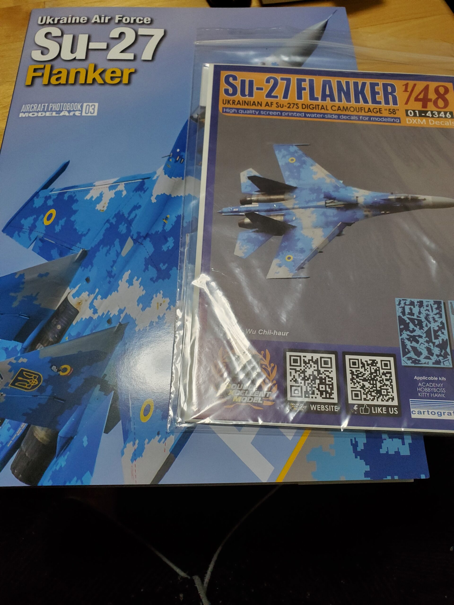 ウクライナのSu-27を作ろう - 模型と楽しむ中央ヨーロッパ Enjoy 
